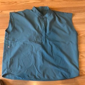 Figs Rafaela scrub top in sage